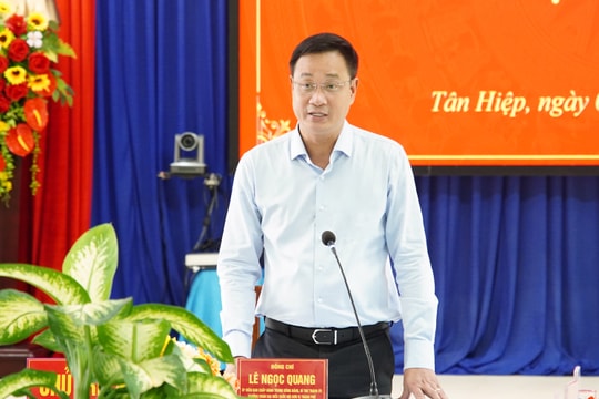 Xây dựng xã đảo Tân Hiệp thành hình mẫu về phát triển xanh, sinh thái bền vững