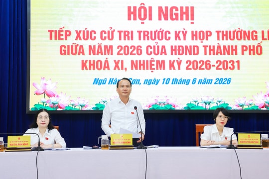 Đại biểu HĐND thành phố Đà Nẵng tiếp xúc cử tri các địa phương