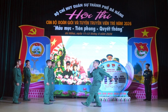Khai mạc Hội thi cán bộ Đoàn giỏi lực lượng vũ trang thành phố Đà Nẵng năm 2026