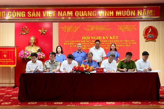 Ký kết quy chế phối hợp liên ngành bảo vệ quyền lợi dân sự của nhóm dễ bị tổn thương
