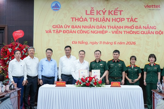 Da Nang, Viettel partner in science, technology and digital transformation for 2026 - 2030