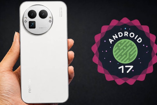 Danh sách điện thoại realme dự kiến được nâng cấp Android 17 và realme UI 8.0