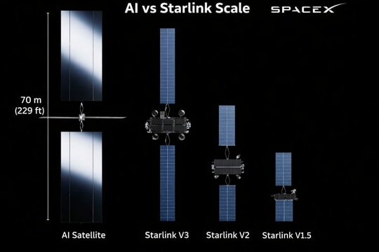 SpaceX phóng máy chủ AI lên quỹ đạo: Giải pháp cho cơn khát năng lượng của chip NVIDIA