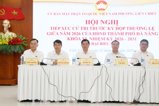 Cử tri phường Liên Chiểu kiến nghị tháo gỡ nhiều vướng mắc về đất đai và dân sinh