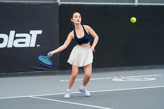 Lan Anh Đào và dàn bóng hồng gây ấn tượng tại Babolat Open Cup 2026