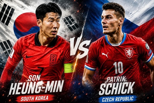 Link trực tiếp bóng đá hôm nay Hàn Quốc và CH Séc: Son Heung Min đối đầu Patrik Schick