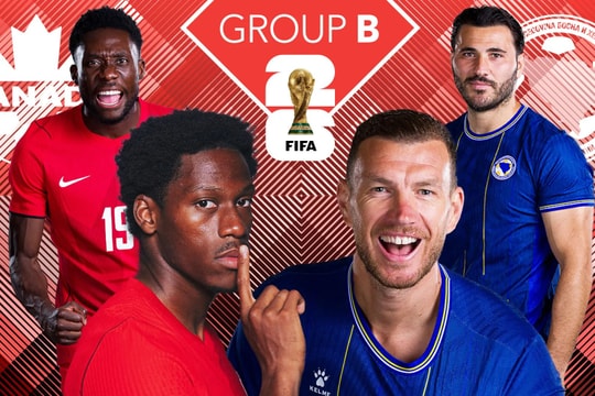 Trực tiếp Canada vs Bosnia & Herzegovina: Cập nhật tỉ số World Cup 2026