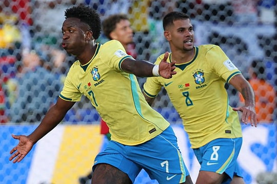 Chấm điểm Brazil hòa Morocco 1-1: Vinicius Junior đơn độc gồng gánh hàng công