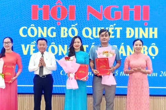 Xã Chiên Đàn kiện toàn tổ chức bộ máy