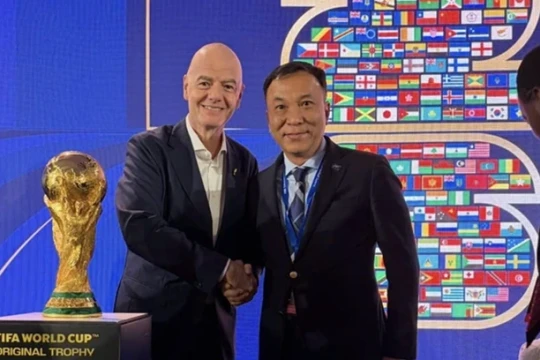 Chủ tịch FIFA Gianni Infantino đánh giá cao vị thế và sự phát triển của bóng đá Việt Nam