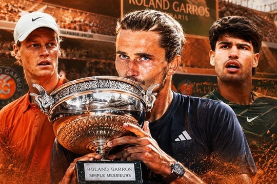 Zverev vô địch Roland Garros: Liệu đã đủ đẳng cấp thiết lập Big 3 mới cùng Sinner và Alcaraz?