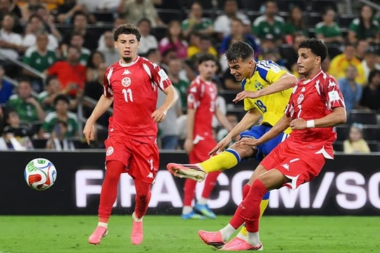 Thụy Điển vùi dập Tunisia 5-1: Yasin Ayari rực sáng, hàng công bùng nổ tại World Cup 2026