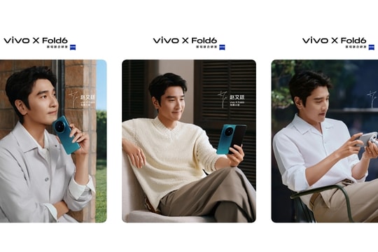 vivo X Fold6 lộ diện camera 200MP và phụ kiện ZEISS hỗ trợ zoom tiêu cự tới 200mm