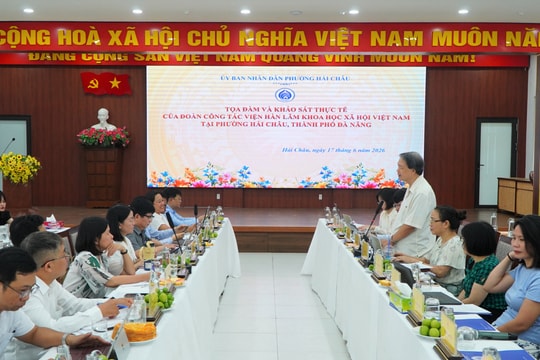 Khảo sát thực tế phát triển con người toàn diện tại phường Hải Châu