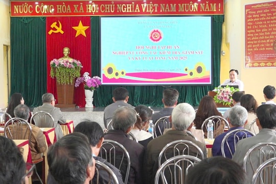 Công tác kiểm tra, giám sát ở xã Thăng Điền: Vì sự vững mạnh của tổ chức Đảng