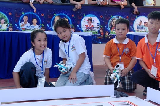 37 đội tranh tài tại cuộc thi "Sáng tạo Robotics phường Ngũ Hành Sơn" năm 2026