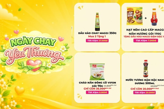Mẹo tiết kiệm chi phí cho bữa cơm chay với ưu đãi mua 2 tặng 1 tại Bách hóa XANH