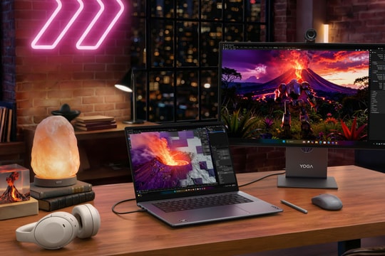 Lenovo Yoga Pro 7 15ASH11: Sức mạnh đồ họa 48GB VRAM từ chip AMD Strix Halo