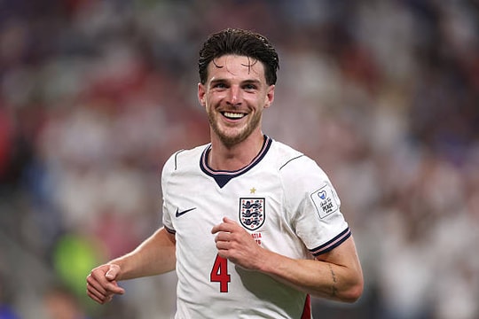 Declan Rice kịp bình phục: 'Lá chắn thép' của tuyển Anh sẵn sàng đấu Ghana
