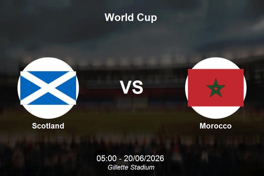 Nhận định Scotland vs Morocco - World Cup 2026: Đại diện châu Âu chiếm ưu thế tại Gillette Stadium