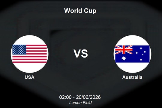 Nhận định USA vs Australia - World Cup 2026: Ưu thế thuộc về chủ nhà