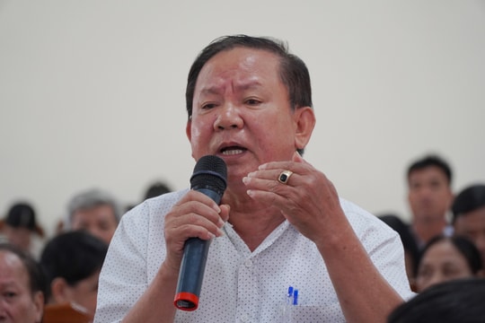 Mặt trận phường Tam Kỳ tổ chức phản biện dự thảo đề án sắp xếp khối phố