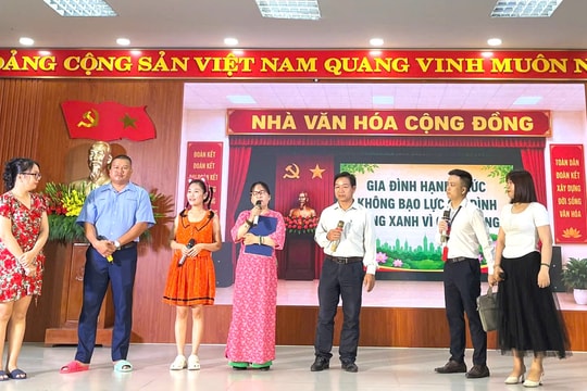 Sôi nổi hội thi “Gia đình hạnh phúc” phường Liên Chiểu