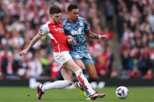 Arsenal quyết chi 85 triệu bảng mua Morgan Rogers: Declan Rice sắm vai thuyết khách