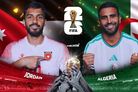 Jordan vs Algeria: Khúc cua định mệnh tại bảng J World Cup 2026