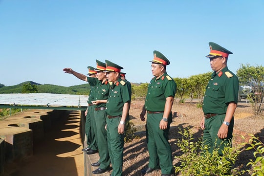 Kiểm tra công tác chuẩn bị diễn tập khu vực phòng thủ tại các địa phương