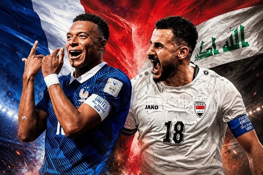 Pháp đấu Iraq tại World Cup 2026: Cơ hội giành vé sớm cho Les Bleus