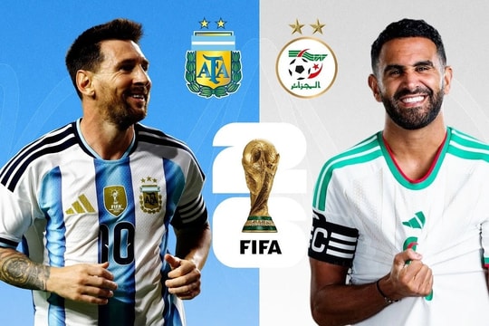 Tường thuật trực tiếp tỉ số bóng đá Argentina vs Áo 23/6/2026