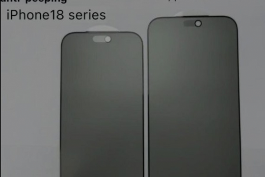 iPhone 18 Pro lộ diện với Dynamic Island siêu nhỏ: Bước đệm cho kỷ nguyên màn hình tràn viền