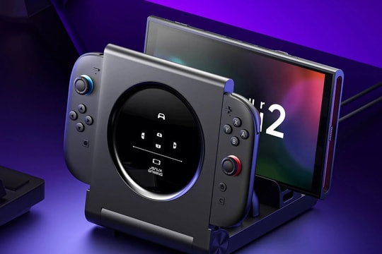 Jsaux ra mắt dock 6 trong 1 cho Nintendo Switch 2: Sạc 4 Joy-Con và giá rẻ hơn bản gốc