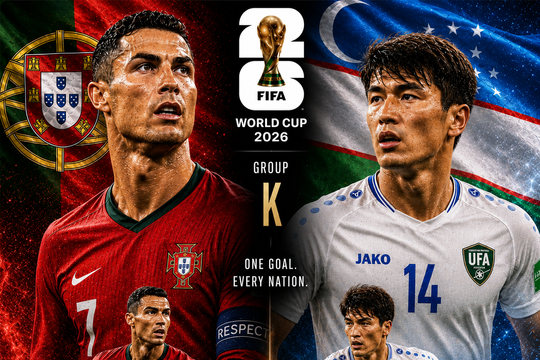 Bồ Đào Nha vs Uzbekistan: Ronaldo và nhiệm vụ hóa giải ẩn số Trung Á tại World Cup 2026