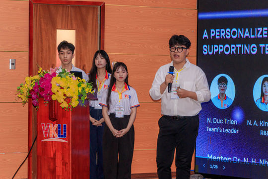 Dự án “EduMate - Nền tảng giáo dục ứng dụng Multi-Agents” của VKU lọt vào Top 10 Vietnam AI Stars 2026