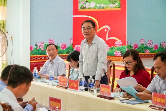 Giám sát việc tiếp nhận, xử lý, giải quyết hồ sơ đất đai tại Tam Xuân và Tam Anh