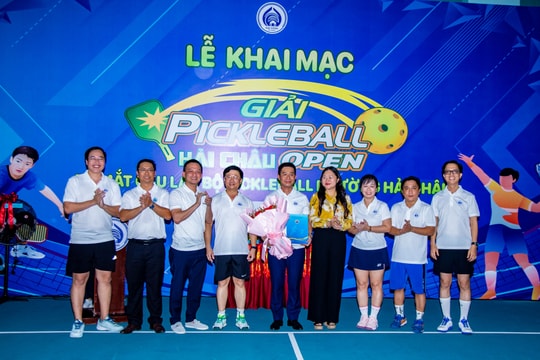 Phường Hải Châu khai mạc giải Pickleball mở rộng 2026