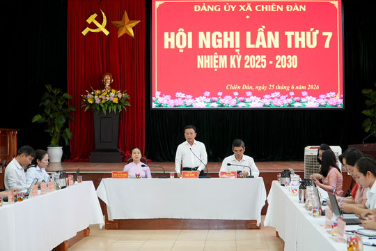 Xã Chiên Đàn thu ngân sách gần 211,4 tỷ đồng trong 6 tháng đầu năm