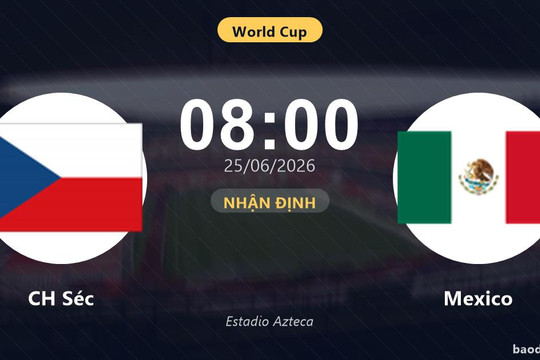 Trực tiếp CH Séc vs Mexico: Nhận định, đội hình dự kiến