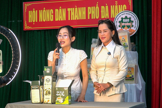 Hội Nông dân Đà Nẵng tập huấn kỹ năng livestream bán hàng cho chủ thể OCOP