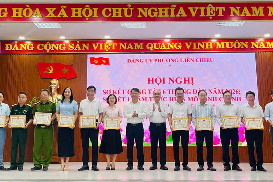 Phường Liên Chiểu giải quyết hồ sơ trước và đúng hạn đạt 99,72%