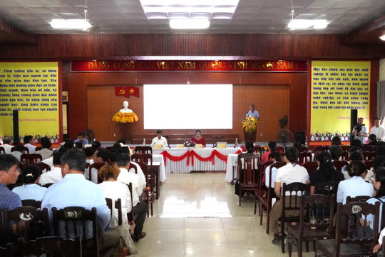 100% chi bộ thuộc Đảng bộ Trường Cao đẳng Quảng Nam tổ chức sinh hoạt tại "địa chỉ đỏ"