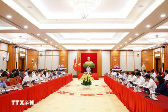 Kết luận của Tổng Bí thư, Chủ tịch nước tại buổi làm việc về công tác chuẩn bị năm học mới