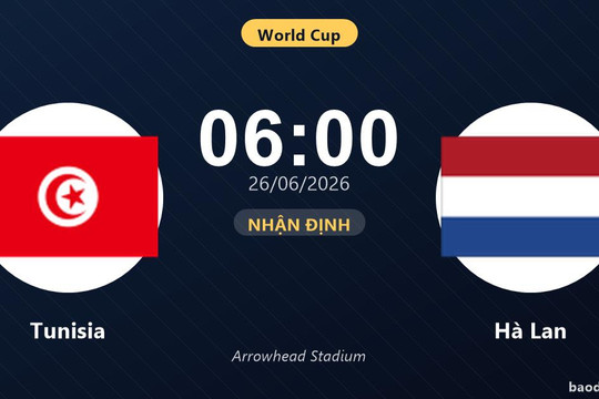 Trực tiếp Tunisia vs Hà Lan: Nhận định, đội hình dự kiến