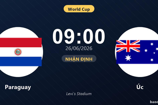 Trực tiếp Paraguay vs Úc: Nhận định, đội hình dự kiến