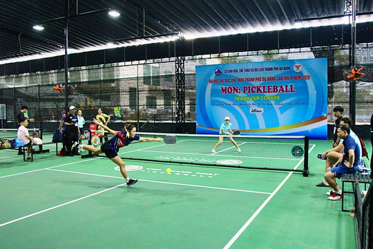 225 tay vợt dự Giải Pickleball Đại hội Thể dục thể thao thành phố Đà Nẵng