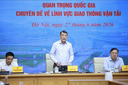 Tăng tốc triển khai các dự án giao thông trọng điểm, quyết tâm không để chậm tiến độ
