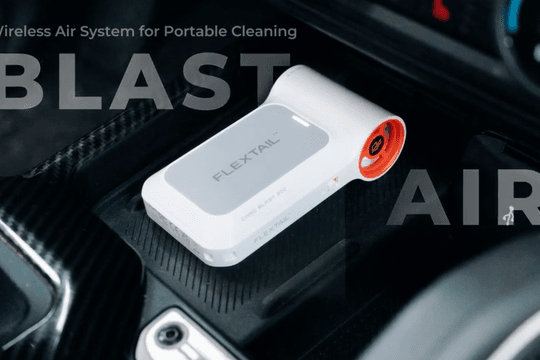 Flextail Blast Air: Máy thổi bụi cầm tay đột phá với công nghệ sạc không dây Qi