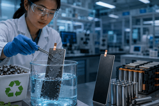 Đột phá công nghệ DEER giúp khôi phục 95% dung lượng pin lithium cũ không cần tái chế